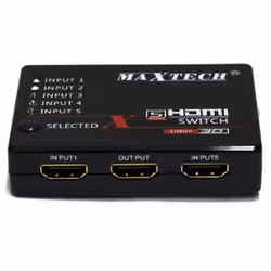 Switch hdmi 3d 1.3 5 ingressi 1080p con telecomando full hd per tv ps3 xbox DK-305Switch che permette di collegare contempora ...
