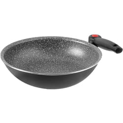 BRUNNER Alu Pentole Padella Wok Pirate Wok Pan à˜ 28 cm