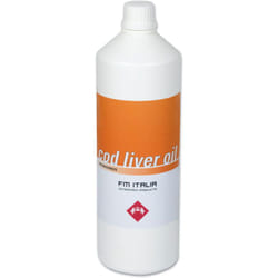 Cod liver oil Olio di fegato di merluzzo per uso zootecnico 1000 ml