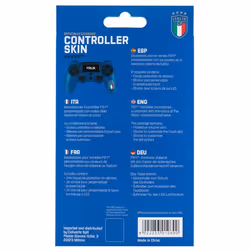 Qubick Controller Skin FIGC – Nazionale Italiana di calcio PS4 - Vista aggiuntiva 8