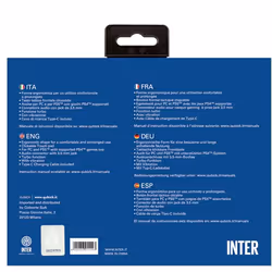 Qubick ACP40157 periferica di gioco Nero, Blu, Bianco Bluetooth/USB Gamepad Analogico/Digitale PC, PlayStation 4, PlayStation 5 - Vista aggiuntiva 7