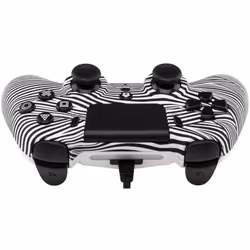 Qubick Wired Controller Nero Bianco (PS4) - Vista aggiuntiva 4