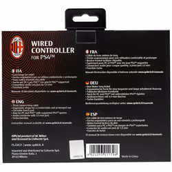 Qubick ACP40178 periferica di gioco Nero, Rosso, Bianco USB Gamepad Analogico/Digitale PC, PlayStation 4, PlayStation 5 - Vista aggiuntiva 7