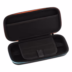 Take-Two Interactive ACS20001 custodia per console portatile Custodia rigida Nintendo Nero, Arancione