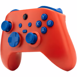 Qubick COSW0014 periferica di gioco Blu, Rosso Bluetooth Gamepad Analogico/Digitale Nintendo Switch 2, PC - Vista aggiuntiva 2