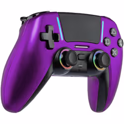 Qubick COP50058 periferica di gioco Viola Gamepad Analogico/Digitale PlayStation 5 - Vista aggiuntiva 3