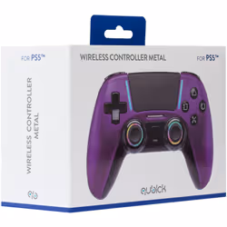 Qubick COP50058 periferica di gioco Viola Gamepad Analogico/Digitale PlayStation 5 - Vista aggiuntiva 8