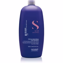 Estratti di lillà in uno shampoo per liberare i capelli biondi dai riflessi indesiderati.