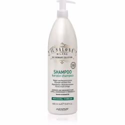 Scopri il potere della cheratina. Lo shampoo Alfaparf Milano Il Salone Milano Keratin è stato appositamente studiato per rinf ...