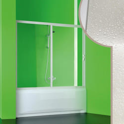 Porta Doccia Sopravasca 160 CM in Acrilico mod. Plutone con apertura laterale