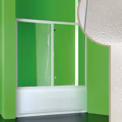 Porta Doccia Sopravasca 150 CM in Acrilico mod. Plutone con apertura laterale - Vista aggiuntiva 2