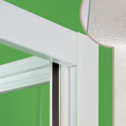 Porta Doccia Sopravasca 180 CM in Acrilico mod. Plutone con apertura laterale - Vista aggiuntiva 3