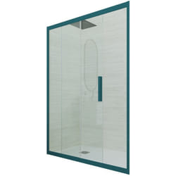 Porta doccia Verde night watch scorrevole cm nicchia vetro Deco