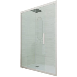 Porta doccia Champagne scorrevole cm nicchia vetro Deco