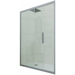 Porta doccia Silver scorrevole cm nicchia vetro Deco