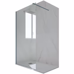 La nuova gamma di Parete doccia Walk-in in resina e cristallo temprato da 6mm è rigorosamente MADE IN ITALY. L'innovativo abb ...