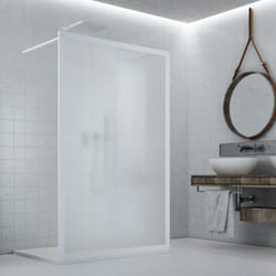 Parete doccia walk-in free 120 cm h 190 in acrilico mod. Beatrix centrale