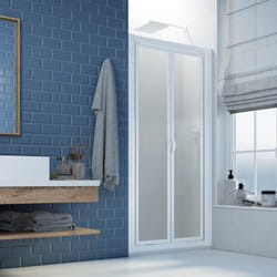 Porta doccia saloon 105 cm h 190 in acrilico mod. Delta