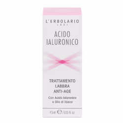 L'Erbolario Acido Ialuronico Trattamento Labbra Anti-Age Burrocacao idrata, rimpolpa e protegge le labbra. Con acido ialuroni ...