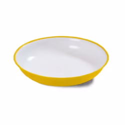 Adamo S2022, Rotondo, Polipropilene (PP), Bianco, Giallo, Personale, 1 persona(e), 200 mm