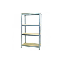 Grima - scaff.legno/metallo 4 ripiani