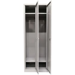 Grima - armadio spogliatoio in metallo con 2 ante 60 x 40 x H167 cm