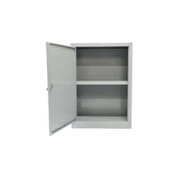 Armadio basso in metallo con 1 anta e 1 ripiano 60 x 40 x H84 cm