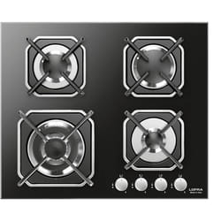 Lofra HGN6G0 Nero Da incasso 60 cm Gas 4 Fornello(i)