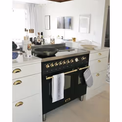Lofra RNMD96MFTE/5I cucina Cucina freestanding Elettrico Piano cottura a induzione Nero - Vista aggiuntiva 4