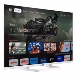 SABA SA32W79GTV TV 81,3 cm (32") HD Wi-Fi Bianco 200 cd/m²