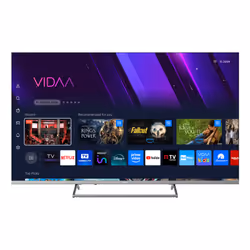 SABA SMART TV 55" ULTRA HD 4K, Sistema operativo VIDAA, Triplo ter DVBT2/C/S2 HEVC MAIN10, Certificato TivuSAT, Piedistallo centrale, Dolby Audio - Vista aggiuntiva 2