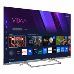 SABA SMART TV 55" ULTRA HD 4K, Sistema operativo VIDAA, Triplo ter DVBT2/C/S2 HEVC MAIN10, Certificato TivuSAT, Piedistallo centrale, Dolby Audio - Vista aggiuntiva 3
