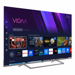 SABA SMART TV 65" ULTRA HD 4K, Sistema operativo VIDAA, Triplo ter DVBT2/C/S2 HEVC MAIN10, Certificato TivuSAT, Piedistallo centrale, Dolby Audio - Vista aggiuntiva 3