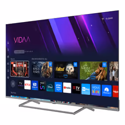 SABA SMART TV 65" ULTRA HD 4K, Sistema operativo VIDAA, Triplo ter DVBT2/C/S2 HEVC MAIN10, Certificato TivuSAT, Piedistallo centrale, Dolby Audio - Vista aggiuntiva 4