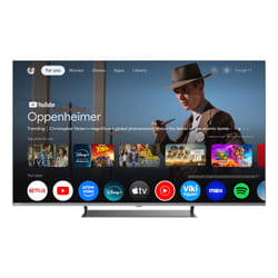 SABA SA65M91GTV TV 165,1 cm (65") 4K Ultra HD Smart TV Wi-Fi Grigio 350 cd/m²