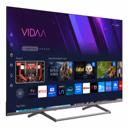 SABA SMART TV 50" ULTRA HD 4K, Sistema operativo VIDAA, Triplo ter DVBT2/C/S2 HEVC MAIN10, Certificato TivuSAT, Piedistallo centrale, Dolby Audio - Vista aggiuntiva 3