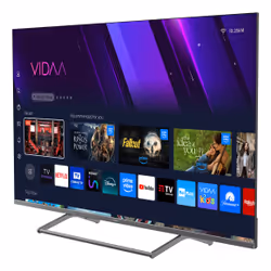 SABA SMART TV 50" ULTRA HD 4K, Sistema operativo VIDAA, Triplo ter DVBT2/C/S2 HEVC MAIN10, Certificato TivuSAT, Piedistallo centrale, Dolby Audio - Vista aggiuntiva 4
