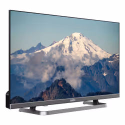 SABA TV 24" HD READY, Triplo ter DVBT2/C/S2 HEVC MAIN10, Certificato TivuSAT, Piedistallo centrale, Dolby Audio - Vista aggiuntiva 3