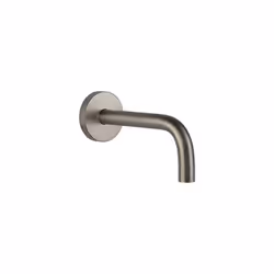 Gessi Emporio Via Tortona 1x becco del lavabo a muro con attacco 1/2 per miscelatore monocomando separato 166 mm di proiezion ...