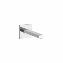 Gessi Emporio Via Manzoni 1x becco del lavabo a muro con attacco 1/2 per miscelatore monocomando separato (non incluso) Proie ...