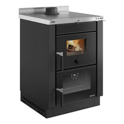 La Nordica Vicenza EVO VST Interno Caminetto freestanding A legna Antracite