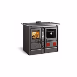 LA NORDICA TERMOROSA XXL DSA 4.0 16,8 kW • Focolare in acciaio e ghisa • Porte, facciata e telaio in ghisa smaltata • Piastra ...