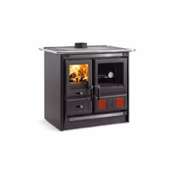 Codice produttore (MPN) / EAN: 7015448 / 8022724002957 Descrizione: Cucina legna Nordica 7015448 ROSA L 5.0 VST Steel Nero an ...