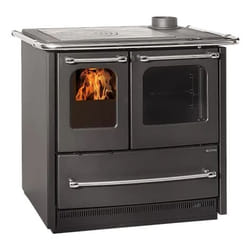 La Nordica Sovrana Easy Evo 2.0 Interno Caminetto freestanding A legna Antracite