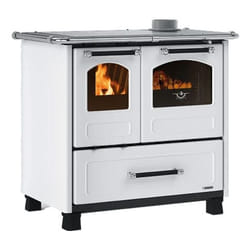 La Nordica Family 4,5 Interno Caminetto freestanding A legna Bianco