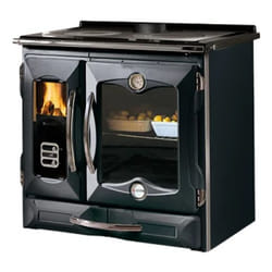 La Nordica Suprema 4.0 Interno Caminetto freestanding A legna Nero