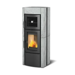 La Nordica Ester Forno Evo Libera installazione A legna Grigio