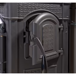 La Nordica Isotta Forno Evo Libera installazione A legna Antracite - Vista aggiuntiva 4
