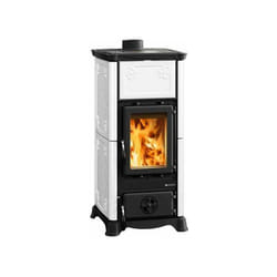 La Nordica - Stufa a Legna Emiliana Bianco Infinity Nordica Mod. 7112603