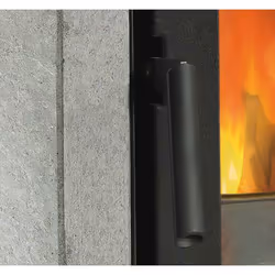 La Nordica Ester BII Libera installazione A legna Nero, Grigio
